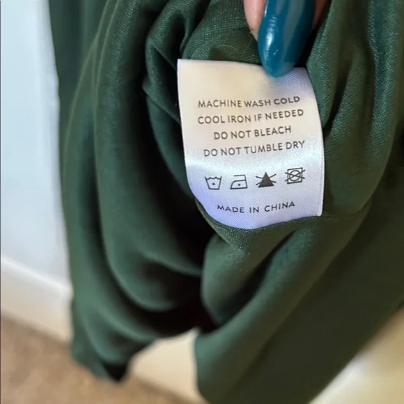 NWT Baltic Born 2X Olivia Deep Green Long Sleeve Dress - Picture 12 of 16